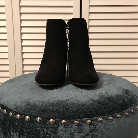 Black open back booties - Picture 2 of 4